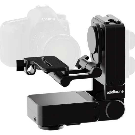 edelkrone HeadPLUS v3 | Tête motorisée Pan/Tilt, Appli sans fil, Intégration Slider & Jib