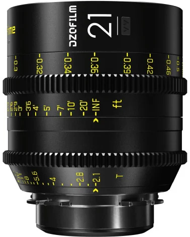 DZOFilm Vespid Prime 21mm T2.1 PL & EF Mount (VV/FF) | Full Frame Cine Lens