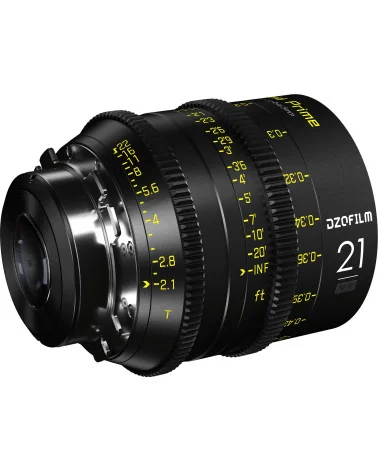 DZOFilm Vespid Prime 21mm T2.1 PL & EF Mount (VV/FF) | Full Frame Cine Lens