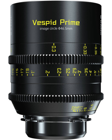 DZOFilm Vespid Prime 25mm T2.1 PL & EF Mount (VV/FF) | Full Frame Cine Lens