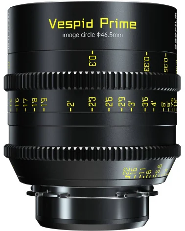 DZOFilm Vespid Prime 35mm T2.1 PL & EF Mount (VV/FF) | Full Frame Cine Lens