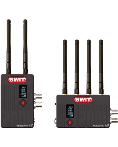 SWIT FLOW2000 | Transmetteur Vidéo 600m, SDI, HDMI, TX/RX System