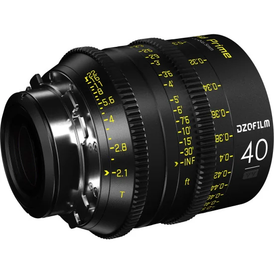 DZOFilm Vespid Prime 40mm T2.1 PL & EF Mount (VV/FF) | Full Frame Cine Lens