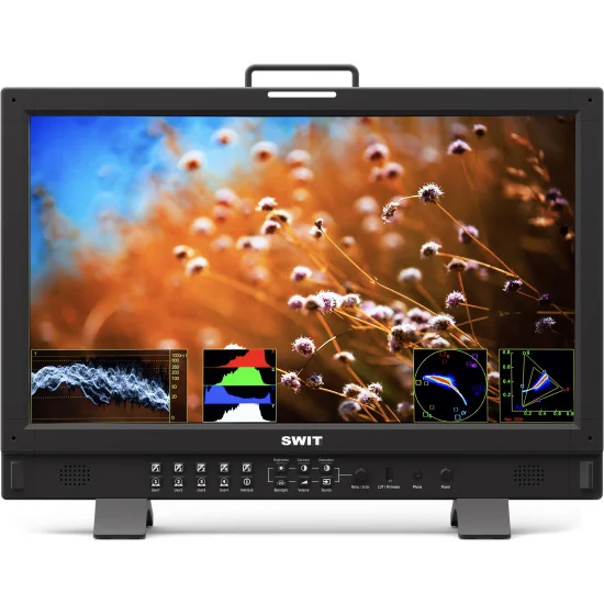 SWIT BM-H215HDR 21.5" | QLED Professional Broadcast Production Studio Monitor 4K, 12G SDI, HDMI