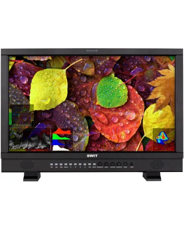 SWIT S-1243F 23.8" | Moniteur de studio de diffusion professionnelle SDI, HDMI, VGA, BNC