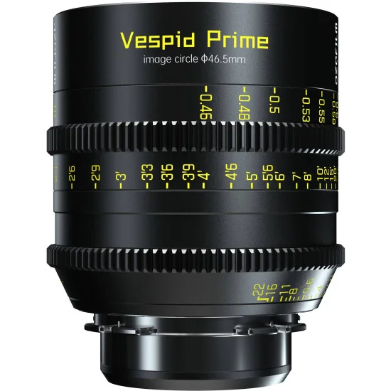 DZOFilm Vespid Prime 50mm T2.1 PL & EF Mount (VV/FF) | Objectif Cinéma Plein format