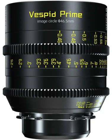 DZOFilm Vespid Prime 50mm T2.1 PL & EF Mount (VV/FF) | Objectif Cinéma Plein format