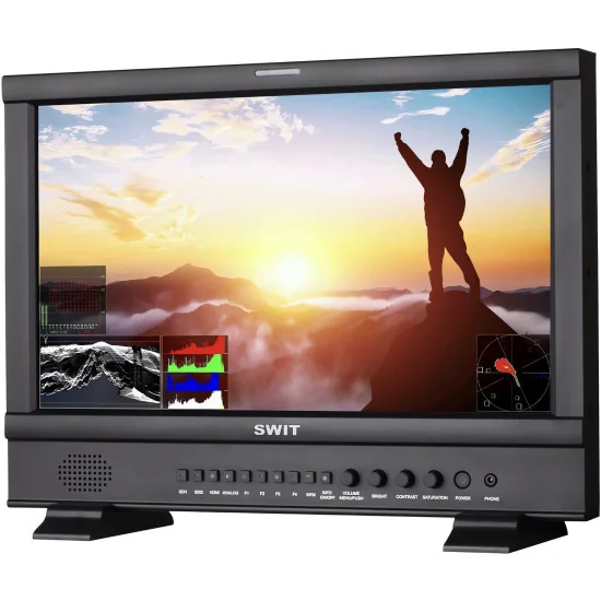 SWIT S-1173F 17.3" | Professional Broadcast Production Studio Monitor SDI, HDMI, VGA, BNC