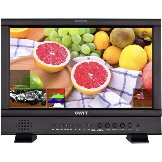 SWIT S-1173F 17.3" | Professional Broadcast Production Studio Monitor SDI, HDMI, VGA, BNC