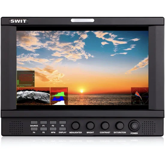 SWIT S-1093F 9" | Professional Broadcast Mobile Monitor SDI, HDMI, BNC