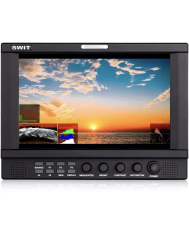 SWIT S-1093F 9" | Professional Broadcast Mobile Monitor SDI, HDMI, BNC