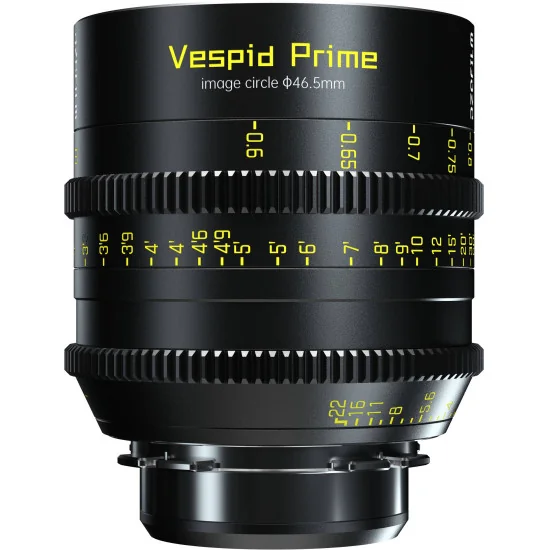 DZOFilm Vespid Prime 75mm T2.1 PL & EF Mount (VV/FF) | Full Frame Cine Lens