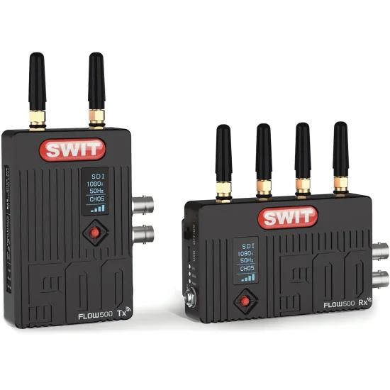 SWIT FLOW500 | Transmetteur Vidéo 150m, SDI, HDMI, TX/RX System
