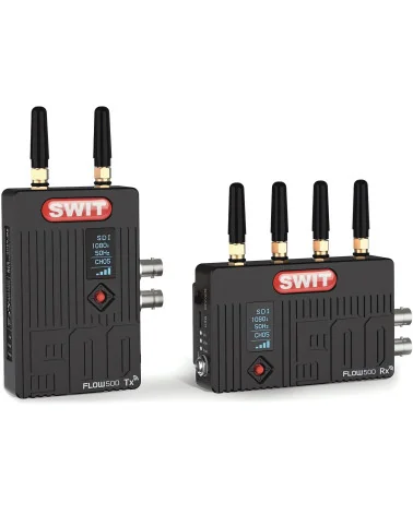 SWIT FLOW500 | Transmetteur Vidéo 150m, SDI, HDMI, TX/RX System