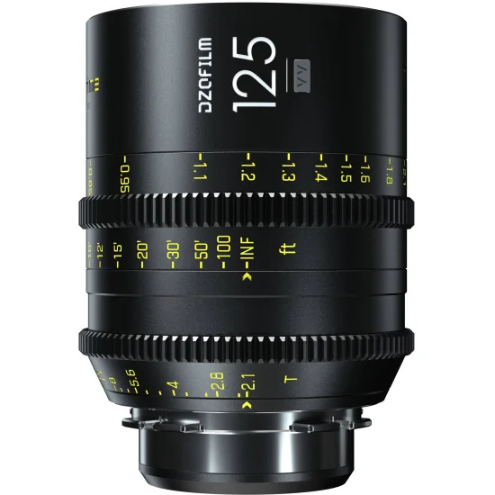 DZOFilm Vespid Prime 125mm T2.1 PL & EF Mount (VV/FF) | Full Frame Cine Lens