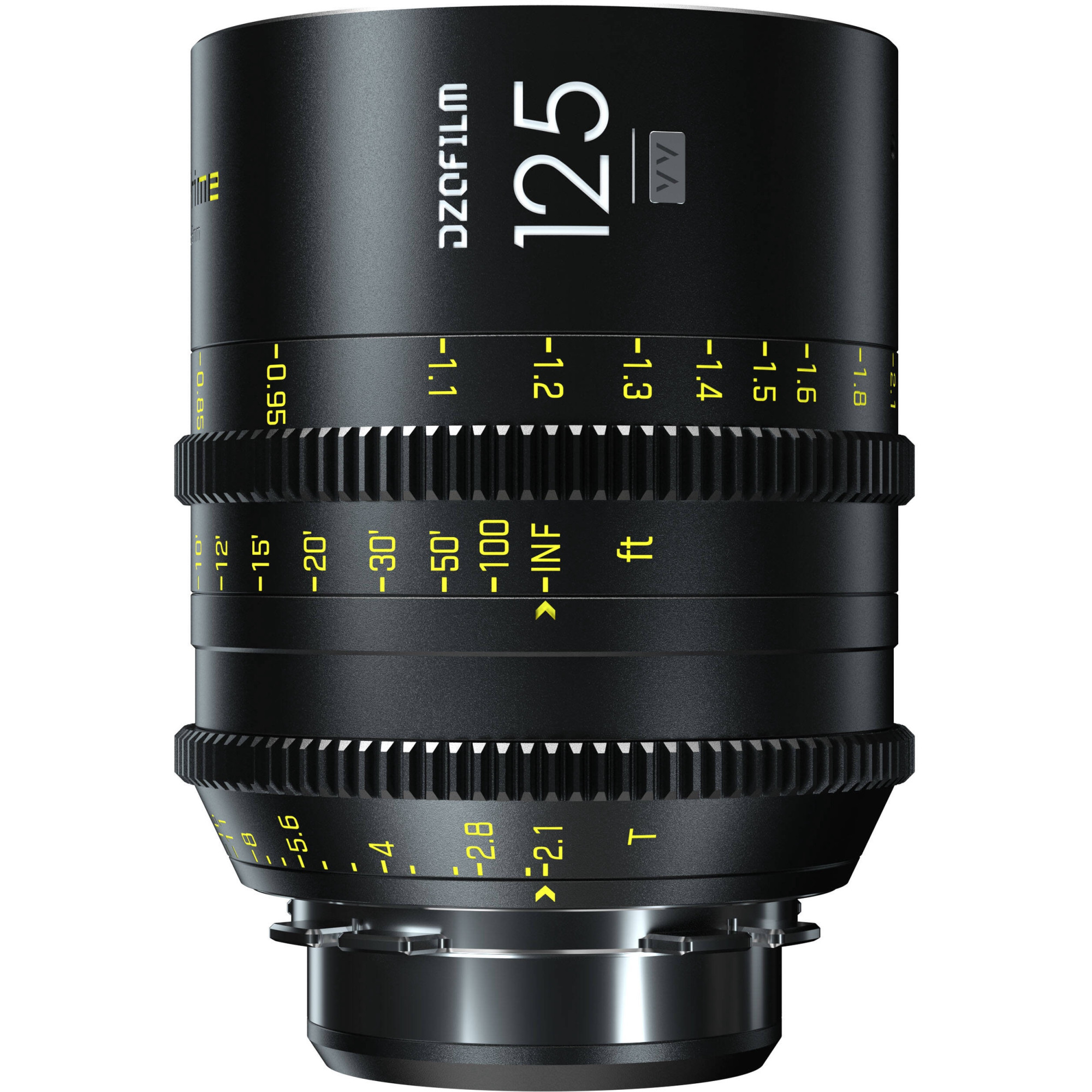 DZOFilm Vespid Prime 125mm T2.1 PL & EF Mount (VV/FF) | Full Frame Cine Lens