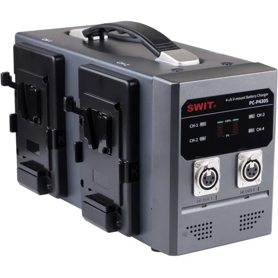 SWIT PC-P430S | Fast Quad V-Mount Charger