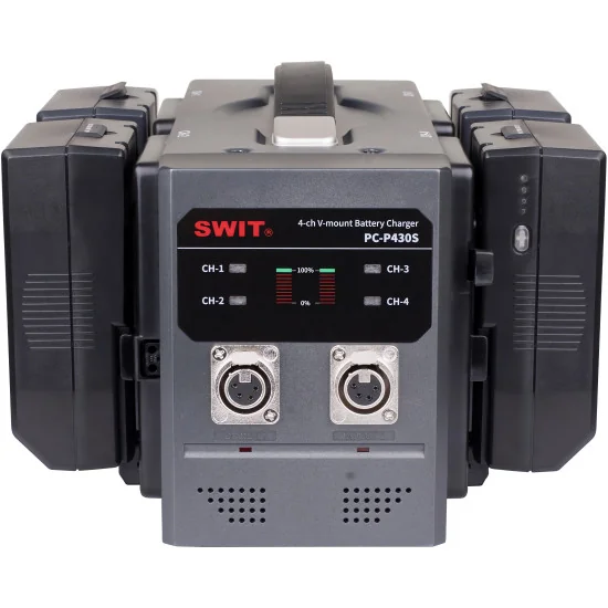 SWIT PC-P430S | Chargeur Fast Quad V-Mount