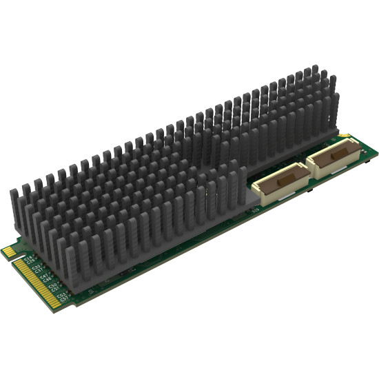 Magewell Eco Capture Dual HDMI M.2 (11514) | Carte d'acquisition vidéo à deux canaux PCIe Gen2 x4