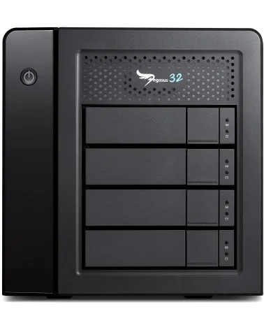 Promise Pegasus32 R4 16TB | Disque Dur RAID 4x 4TB SATA HDD, Thunderbolt 3, USB-C