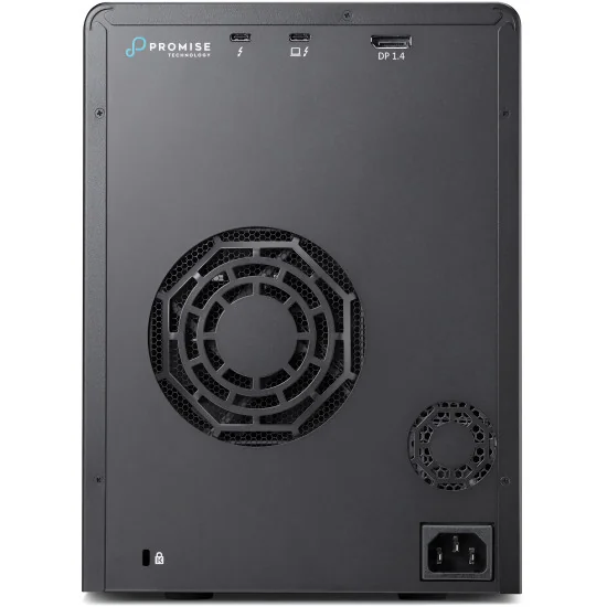 Promise Pegasus32 R6 24TB | Disque Dur RAID 6x 4TB SATA HDD, Thunderbolt 3, USB-C