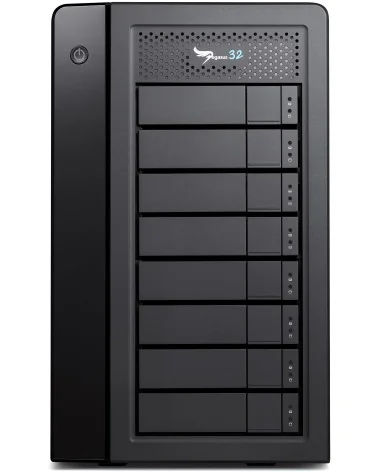 Promise Pegasus32 R8 32TB | Disque Dur RAID 8x 4TB SATA HDD, Thunderbolt 3, USB-C