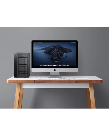 Promise Pegasus32 R8 32TB | RAID Array 8x 4TB SATA HDD, Thunderbolt 3, USB-C