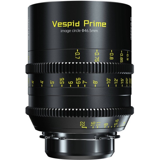 DZOFilm Vespid Prime 4-Lens Kit (25mm/75mm/100mm T2.1 + Macro 90mm T2.8) PL & EF Mount (VV/FF) | Objectifs Cinéma Plein format