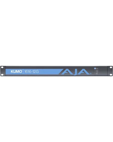 AJA KUMO 1616 12G | Routeur compact 16x16 12G-SDI, Commutateur Matrice