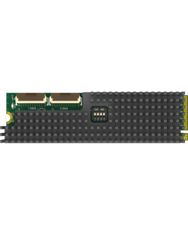 Magewell Eco Capture Dual HDMI M.2 (11514) | Carte d'acquisition vidéo à deux canaux PCIe Gen2 x4