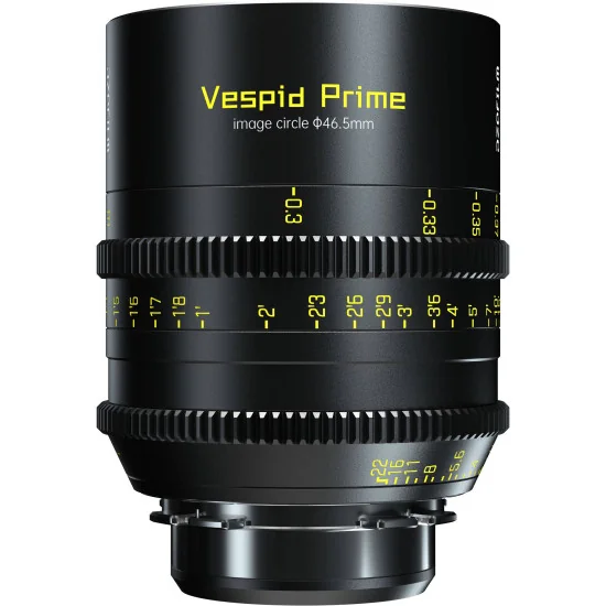 DZOFilm Vespid Prime 6-Lens Kit (25mm/35mm/50mm/75mm/100mm/125mm T2.1) PL & EF Mount (VV/FF) | Objectifs Cinéma Plein format