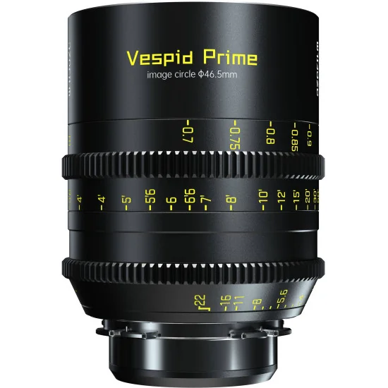 DZOFilm Vespid Prime 6-Lens Kit (25mm/35mm/50mm/75mm/100mm/125mm T2.1) PL & EF Mount (VV/FF) | Objectifs Cinéma Plein format