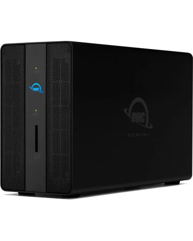 OWC Gemini 8TB | Disque Dur RAID 2x 4TB SATA HDD, Thunderbolt 3, USB-C