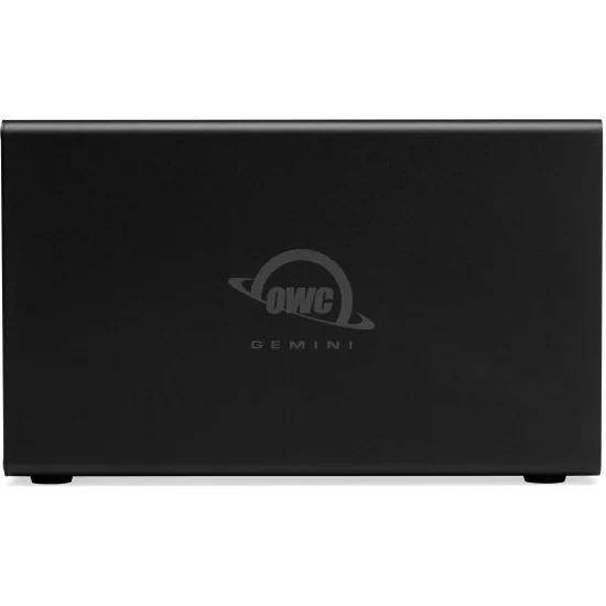 OWC Gemini 8TB | Disque Dur RAID 2x 4TB SATA HDD, Thunderbolt 3, USB-C