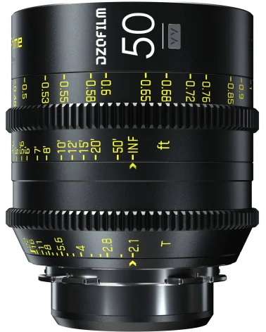 DZOFilm Vespid Prime 6-Lens Kit (25mm/35mm/50mm/75mm/100mm/125mm T2.1) PL & EF Mount (VV/FF) | Objectifs Cinéma Plein format