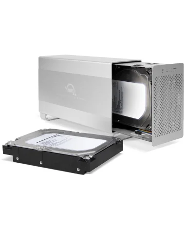 OWC Mercury Elite Pro Dual 24TB | Disque Dur RAID 2x 12TB SATA HDD, eSATA, USB