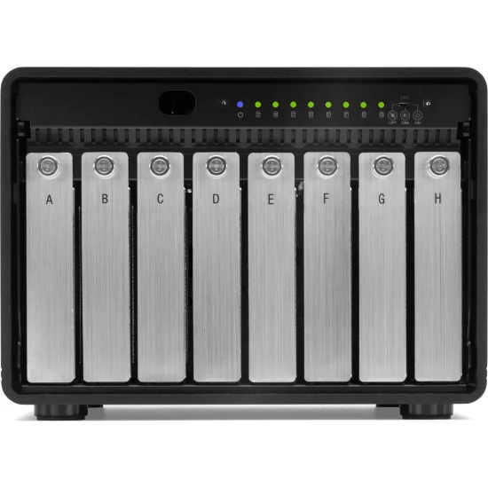 OWC ThunderBay 8 8-Bay Ready | Disque Dur RAID 8x SATA, Thunderbolt 3, USB-C