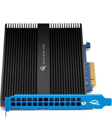 OWC Accelsior 4M2 8TB | Disque Dur PCIe RAID Interne 4x 2TB NVMe M.2 SSD Carte Adaptateur