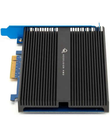 OWC Accelsior 4M2 8TB | Disque Dur PCIe RAID Interne 4x 2TB NVMe M.2 SSD Carte Adaptateur