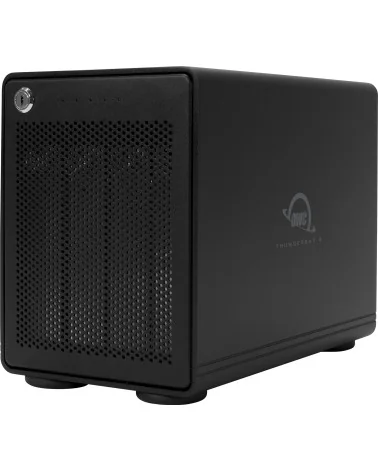 OWC ThunderBay 4 32TB | Disque Dur RAID 4x 8TB SATA HDD, Thunderbolt 3, USB-C