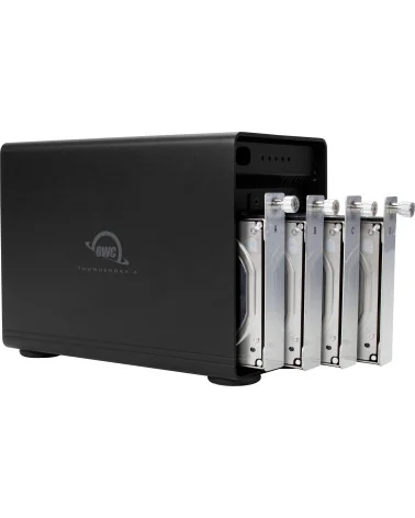 OWC ThunderBay 4 32TB | Disque Dur RAID 4x 8TB SATA HDD, Thunderbolt 3, USB-C