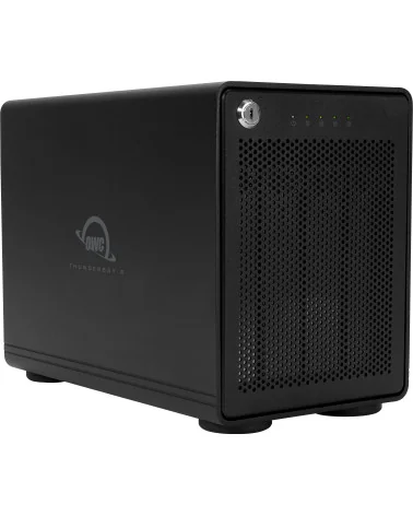 OWC ThunderBay 4 32TB | Disque Dur RAID 4x 8TB SATA HDD, Thunderbolt 3, USB-C