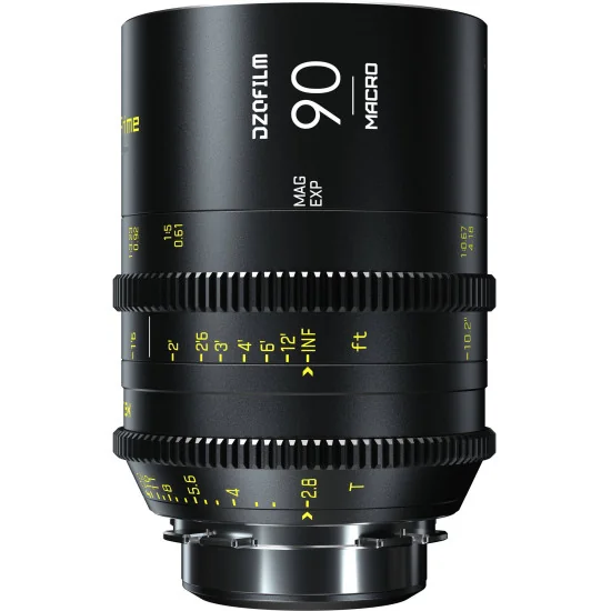 DZOFilm Vespid Prime 7-Lens Kit (25/35/50/75/100/125 T2.1 + Macro 90 T2.8) PL Mount
