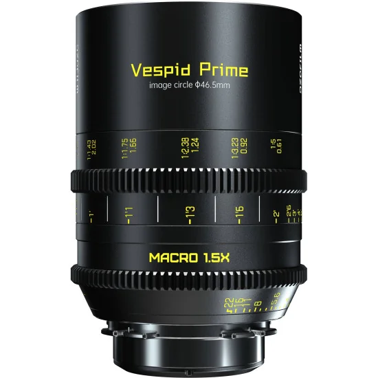DZOFilm Vespid Prime 7-Lens Kit (25/35/50/75/100/125 T2.1 + Macro 90 T2.8) PL Mount
