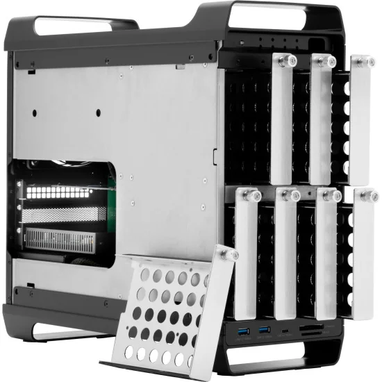 OWC ThunderBay Flex 8 18TB | RAID Array 4x 500GB NVMe U.2 SSD + 4x 4TB SATA HDD, Thunderbolt 3, USB-C