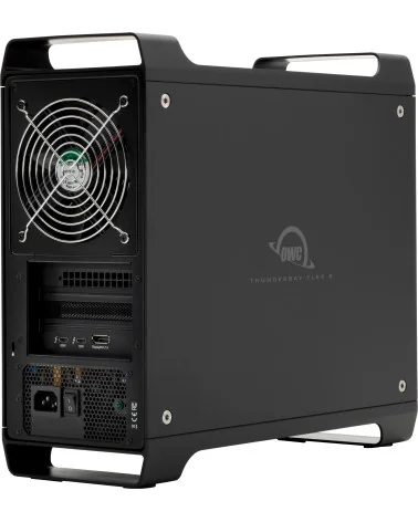 OWC ThunderBay Flex 8 18TB | Disque Dur RAID 4x 500GB NVMe U.2 SSD + 4x 4TB SATA HDD, Thunderbolt 3, USB-C