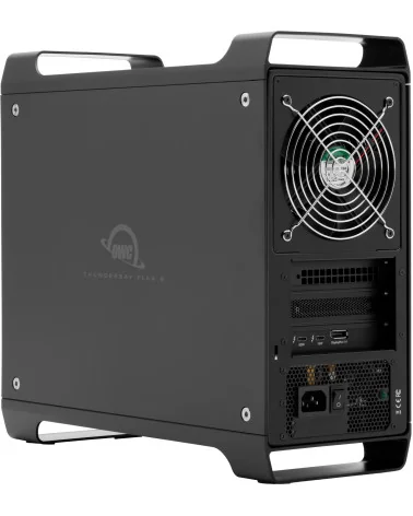 OWC ThunderBay Flex 8 18TB | Disque Dur RAID 4x 500GB NVMe U.2 SSD + 4x 4TB SATA HDD, Thunderbolt 3, USB-C