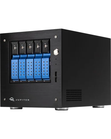 OWC Jupiter Mini 20TB | NAS Server RAID 5x 4TB SATA HDD, RJ45 10GbE, 1GbE, USB