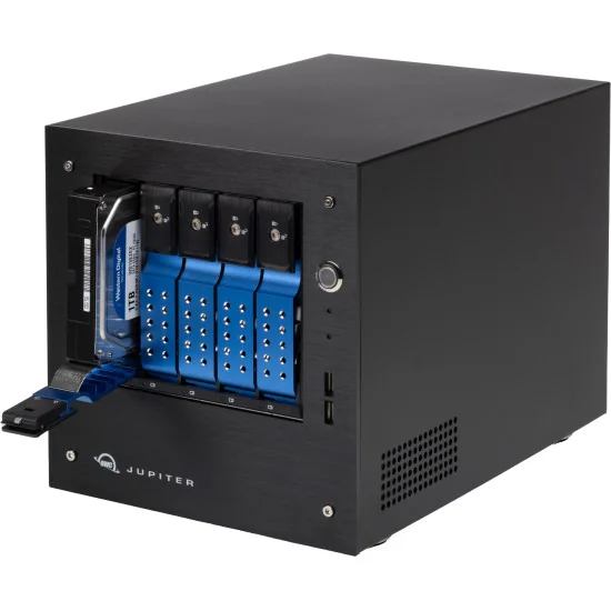 OWC Jupiter Mini 20TB | Serveur NAS RAID 5x 4TB SATA HDD, RJ45 10GbE, 1GbE, USB