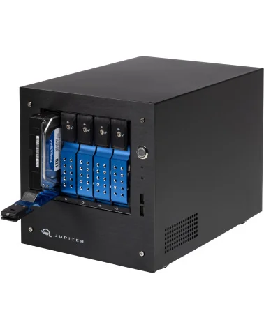 OWC Jupiter Mini 20TB | NAS Server RAID 5x 4TB SATA HDD, RJ45 10GbE, 1GbE, USB